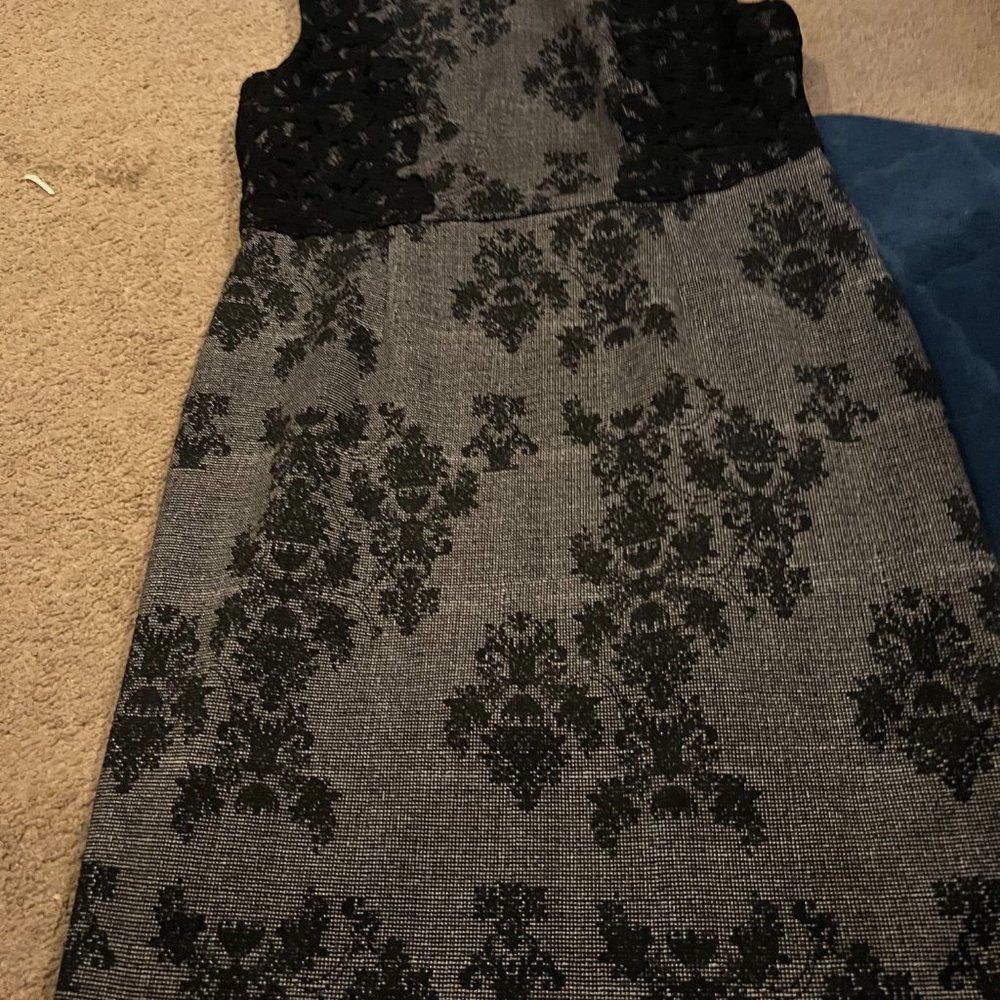 Adrianna Papell black dress 16 - Picture 4 of 8